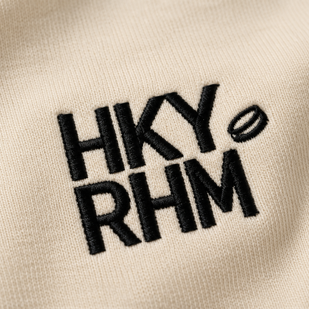 Oversized Heavyweight Tee - Cream
